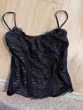 House of CB Romina Black corset with Spaghetti Straps